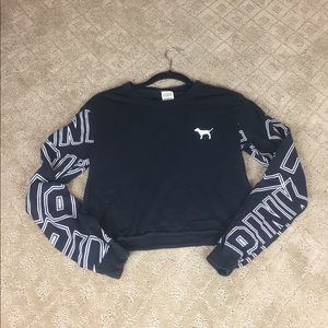 VS PINK Pullover Crew Neck Longsleeve